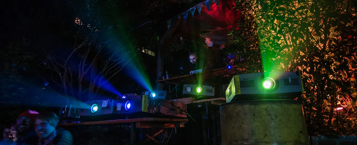 Projektion TV-Produktion von LumaTrix